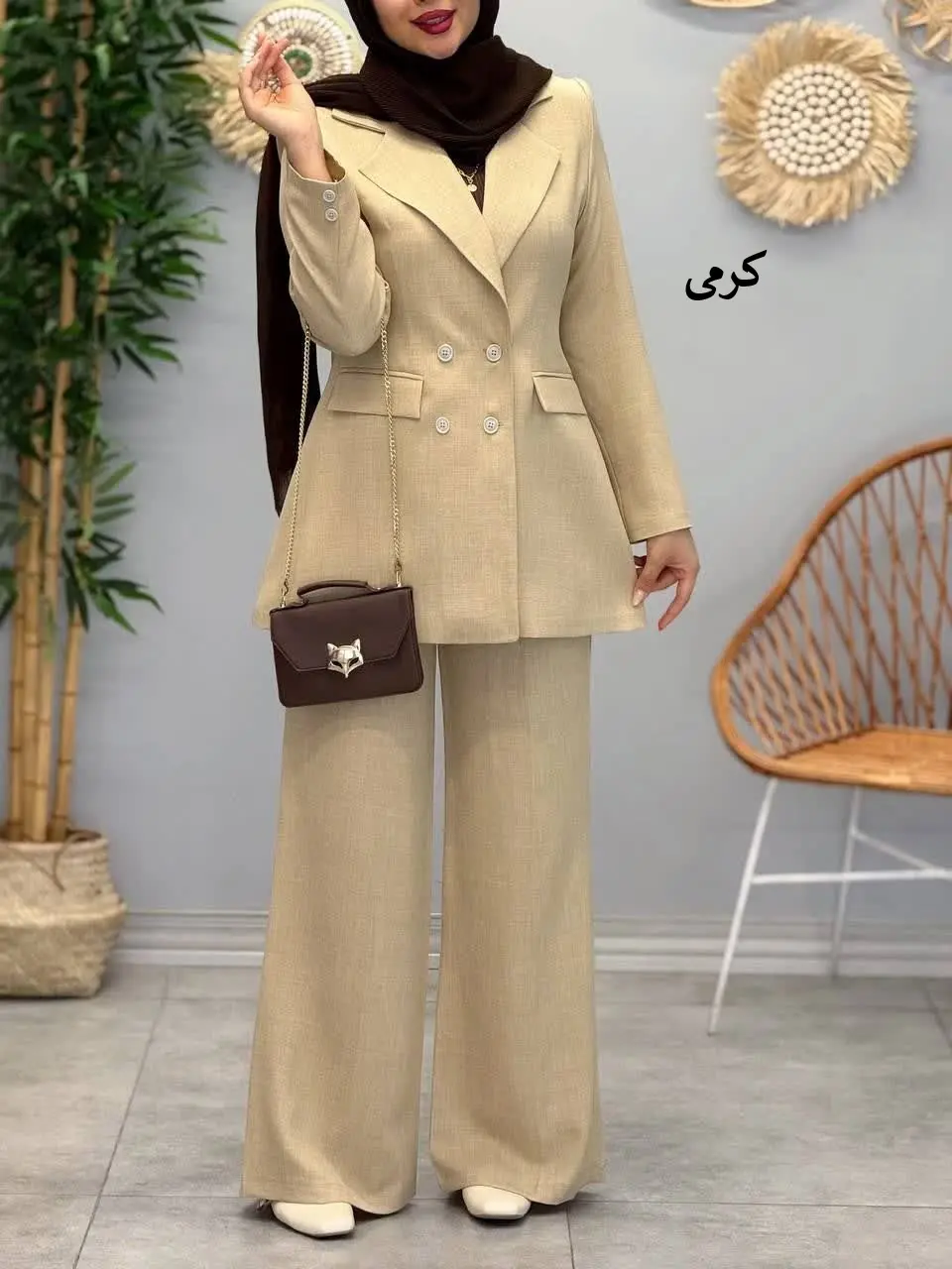 3420-کت و شلوار سوفی